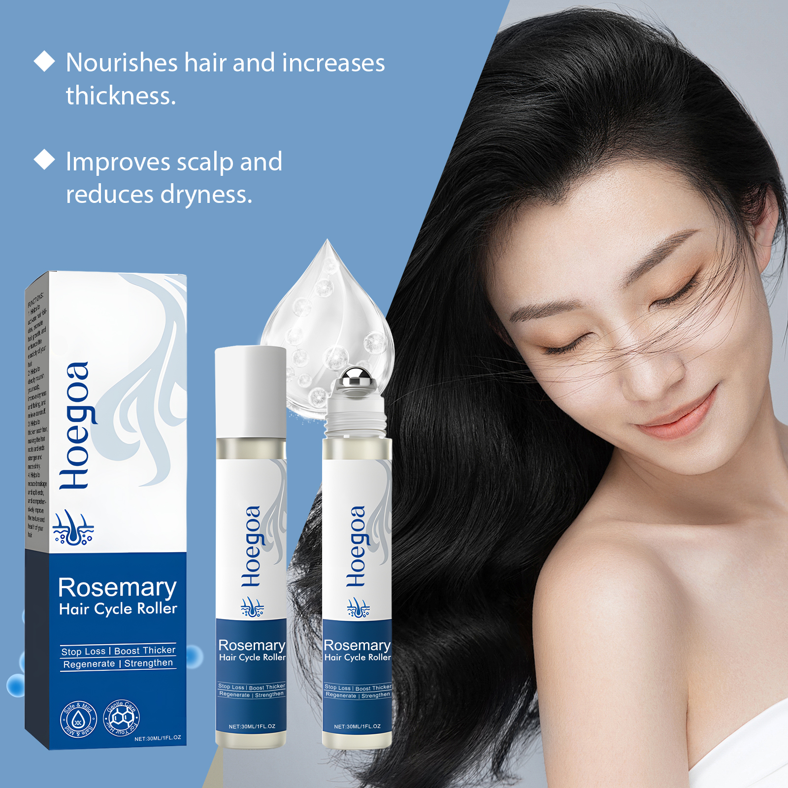 Plant Growth Regulator - Rosemary Hair Growth Oil for Man