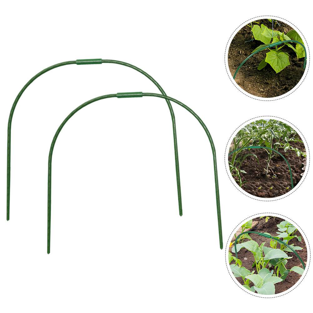 2Pcs Plant Cover Rack Sturdy G – Greenhouse Plastic Film Bewertung und Preis