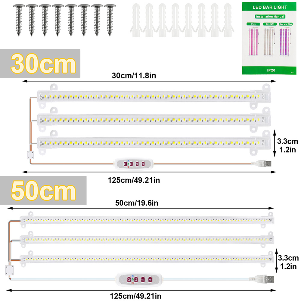 1/2/3/4Head LED Grow Light Str – Plant Growth Regulator Bewertung und Preis