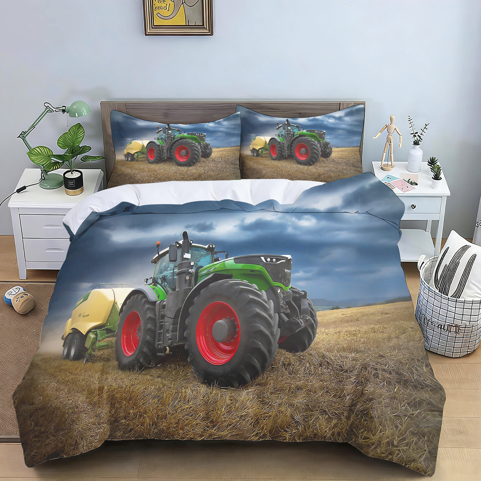 Farm Tractor A380 Airplane 3D  – Agriculture Farming Cartoon Bewertung und Preis
