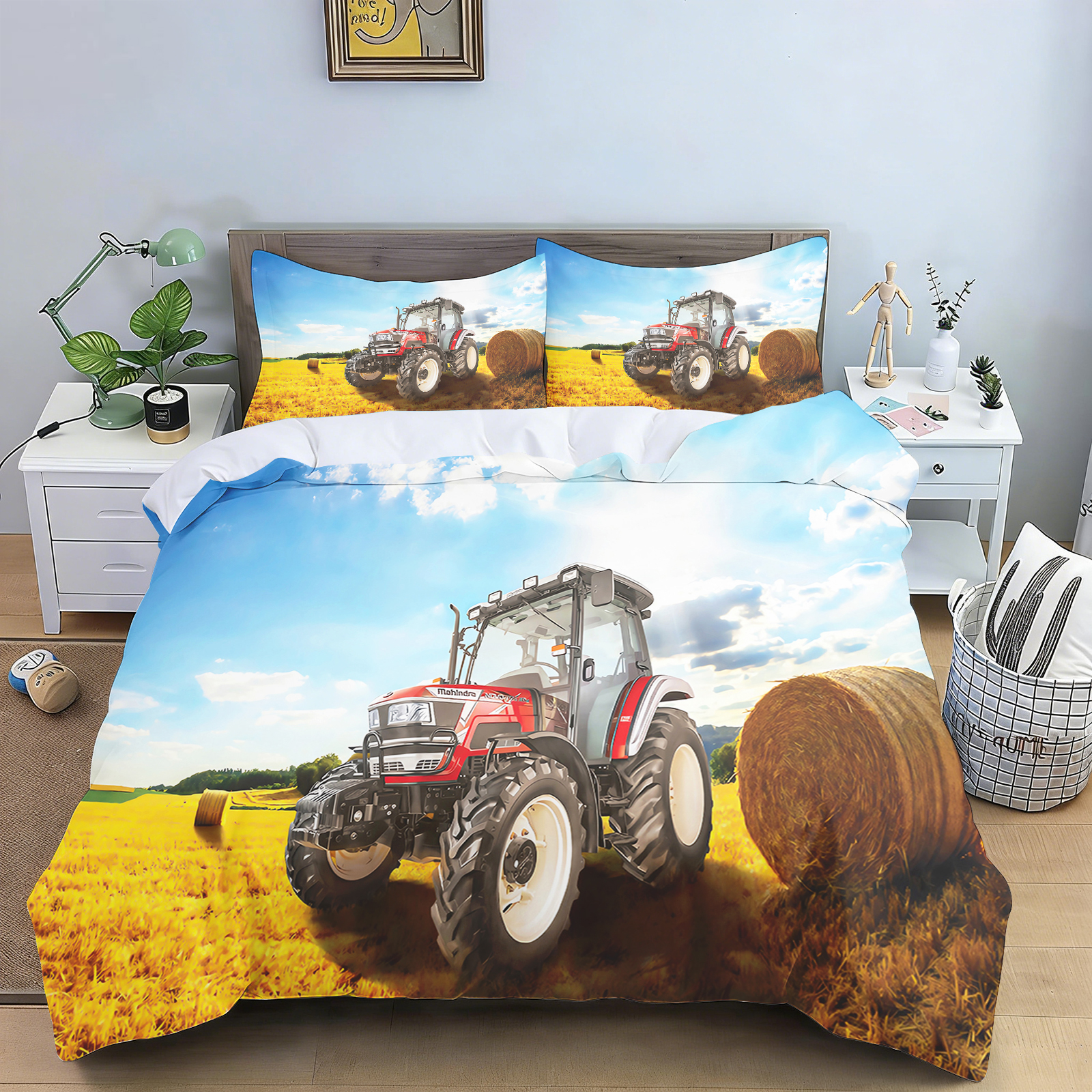 Farm Tractor A380 Airplane 3D  – Agriculture Farming Cartoon Bewertung und Preis