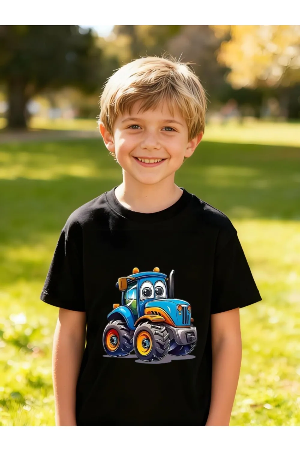 ​Kids Children's Cotton T-Shir – Agriculture Farming Cartoon Bewertung und Preis