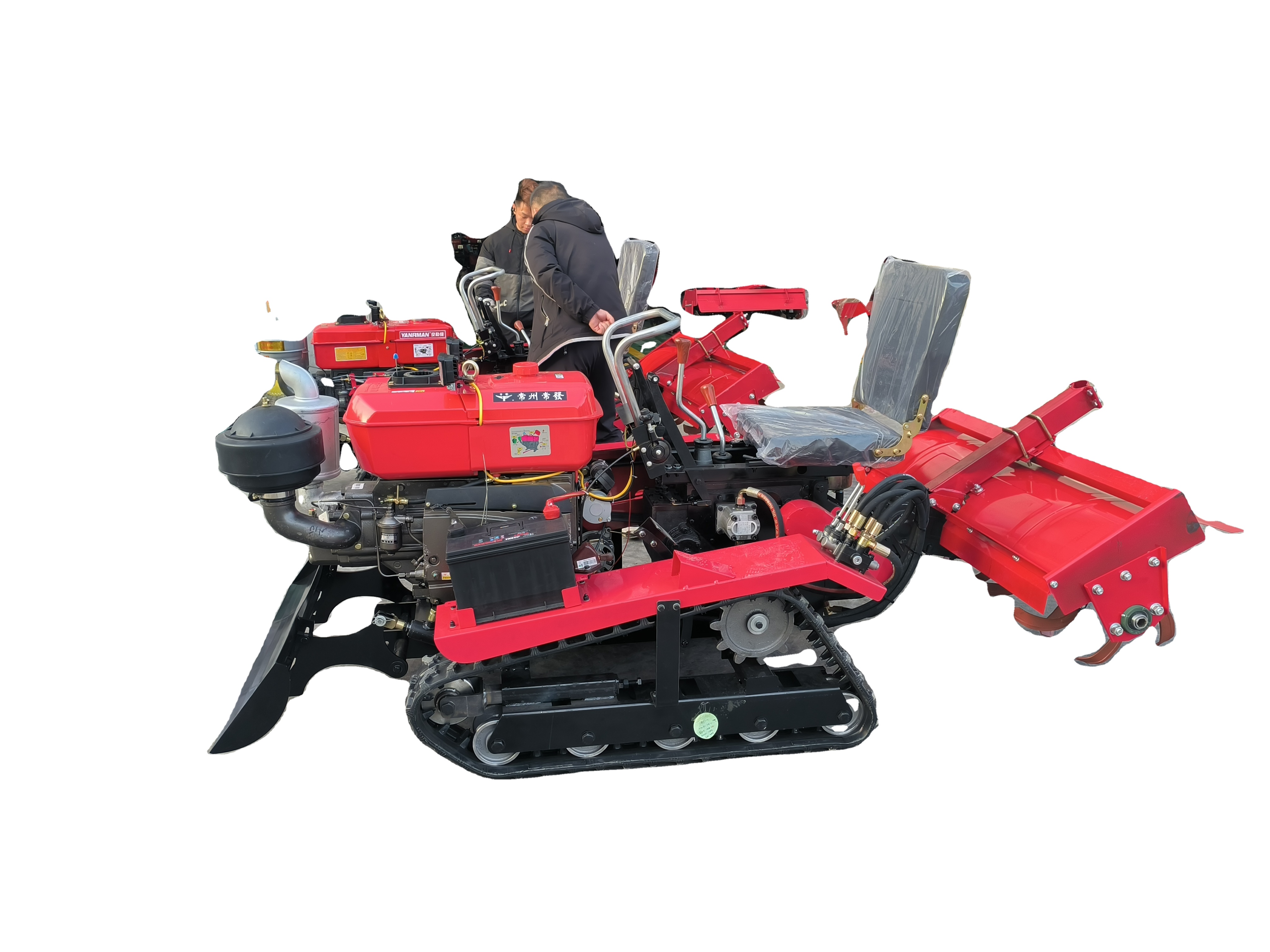 Crawler Rotary Tiller 35Hp 50H – Soil Tilling Cultivator Bewertung und Preis