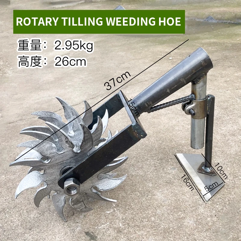 New Cyclone Wheel Hand Push We – Soil Tilling Cultivator Bewertung und Preis