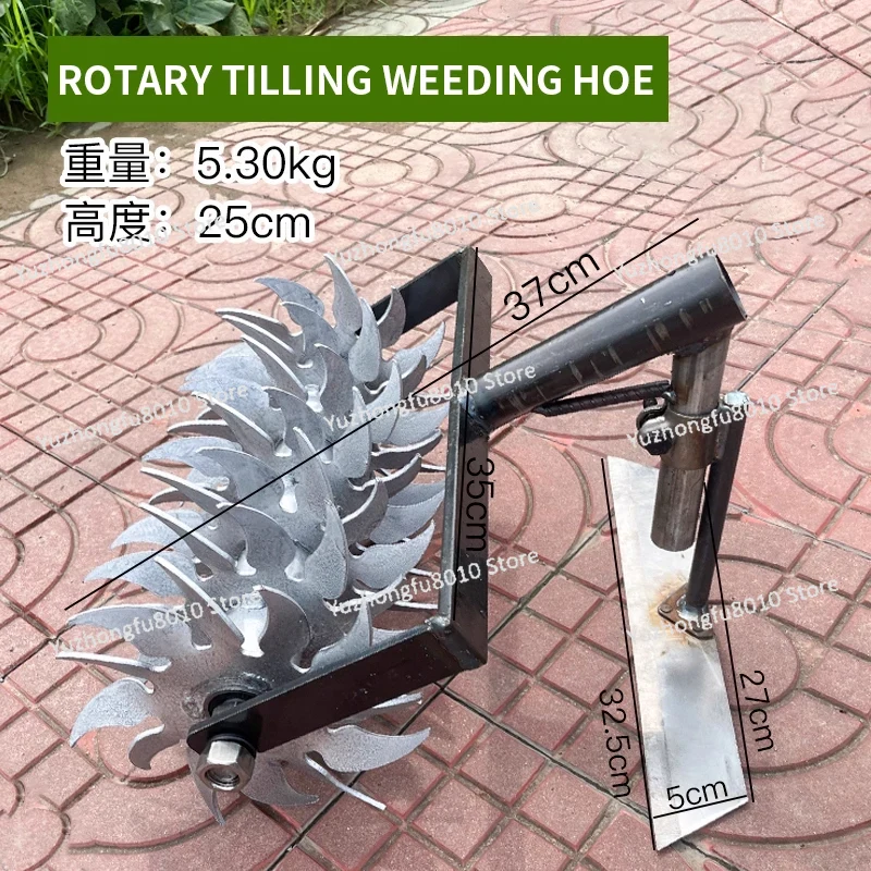 New Cyclone Wheel Hand Push We – Soil Tilling Cultivator Bewertung und Preis