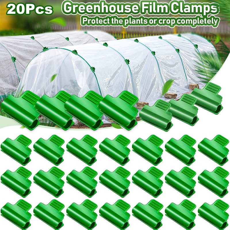 20Pcs Green Laminating Clip, A – Greenhouse Plastic Film Bewertung und Preis