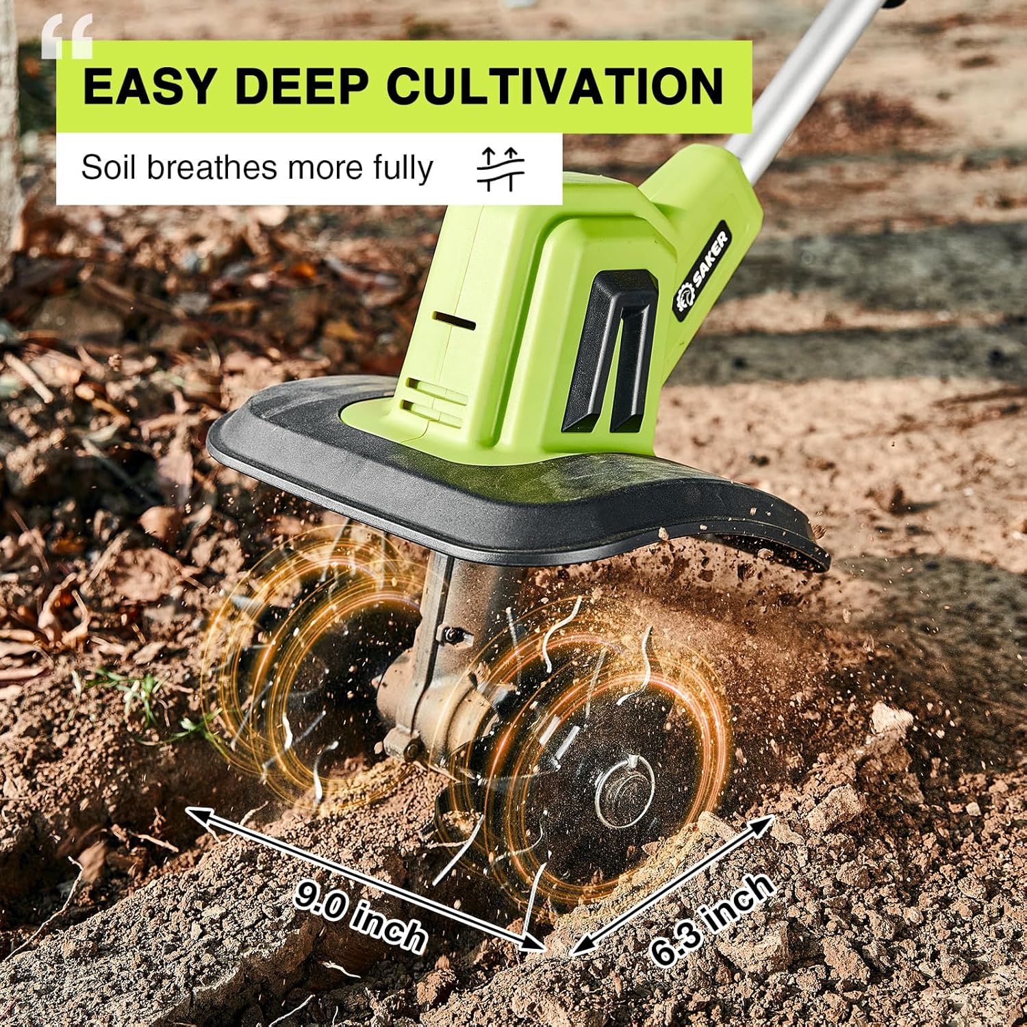 Cordless Electric Garden Tille – Soil Tilling Cultivator Bewertung und Preis
