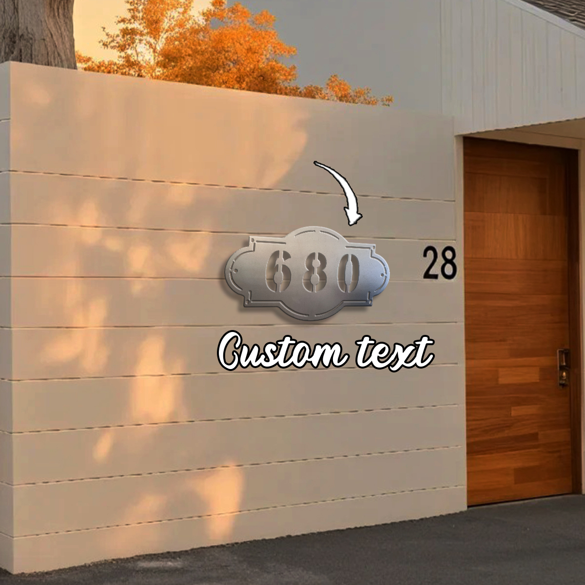 1pc Custom Number Metal Wall D – Farming A Bewertung und Preis