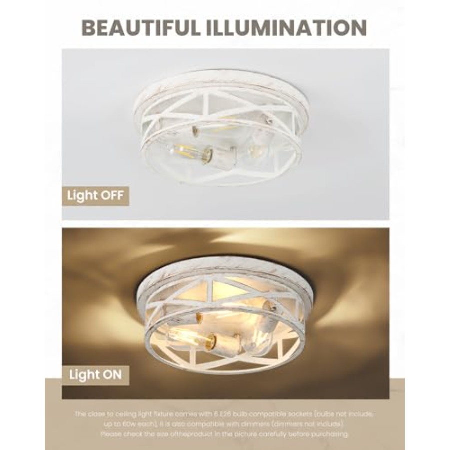 13 inch Flush Mount Ceiling Li – Farming A Bewertung und Preis