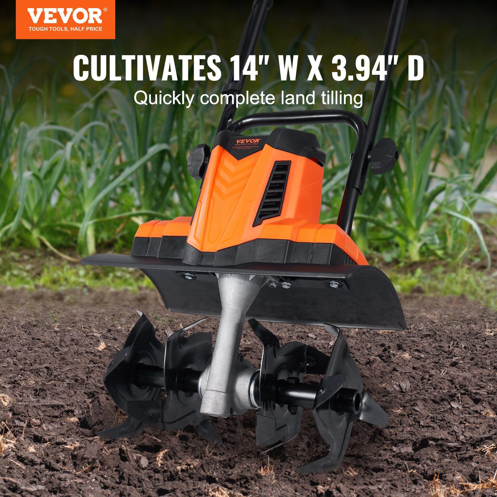10 Amp Electric Tiller 14 Inch – Soil Tilling Cultivator Bewertung und Preis