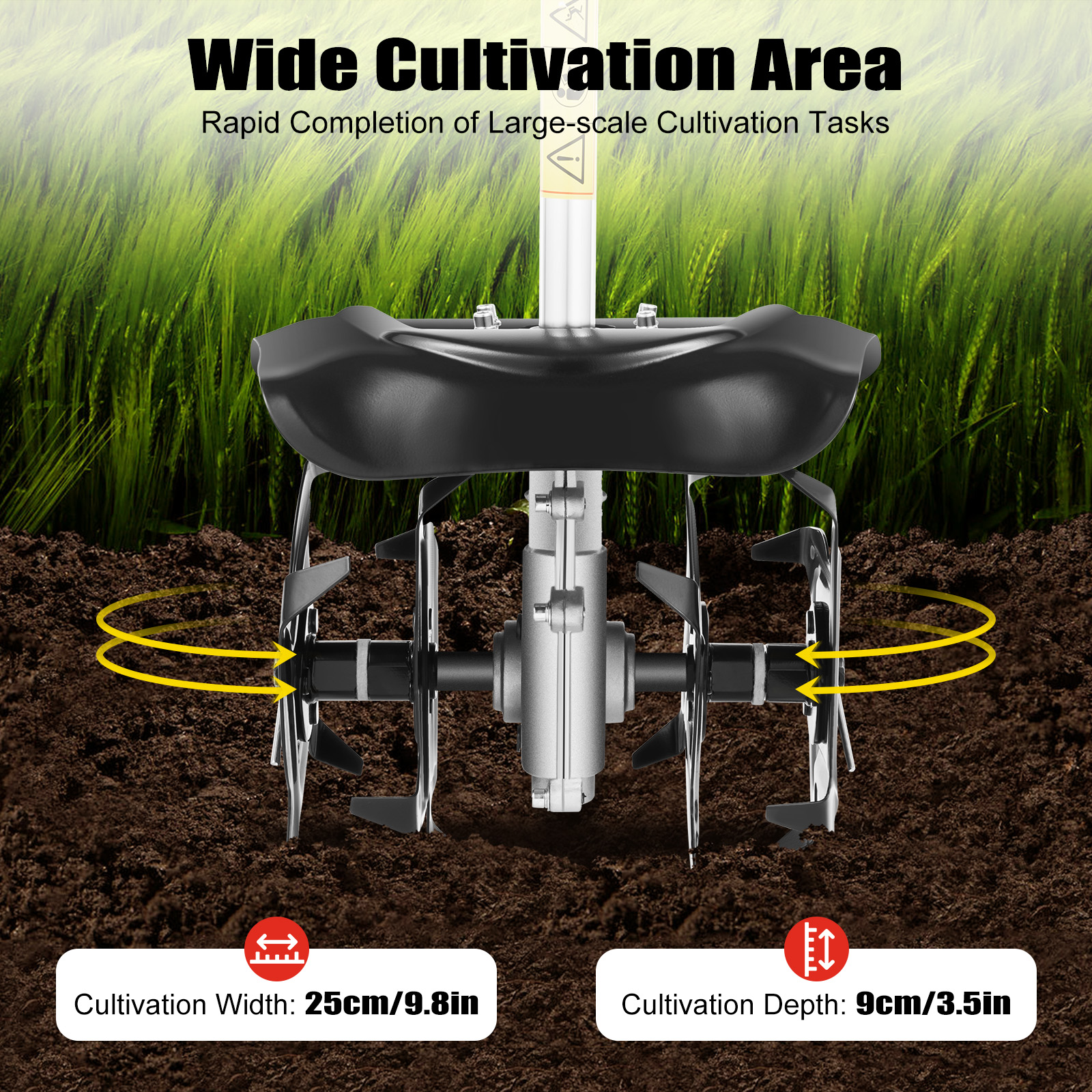 Gas Powered Mini Tiller Cultiv – Soil Tilling Cultivator Bewertung und Preis