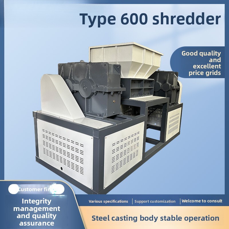 600 Type Metal Shredder Double – Greenhouse Plastic Film Bewertung und Preis