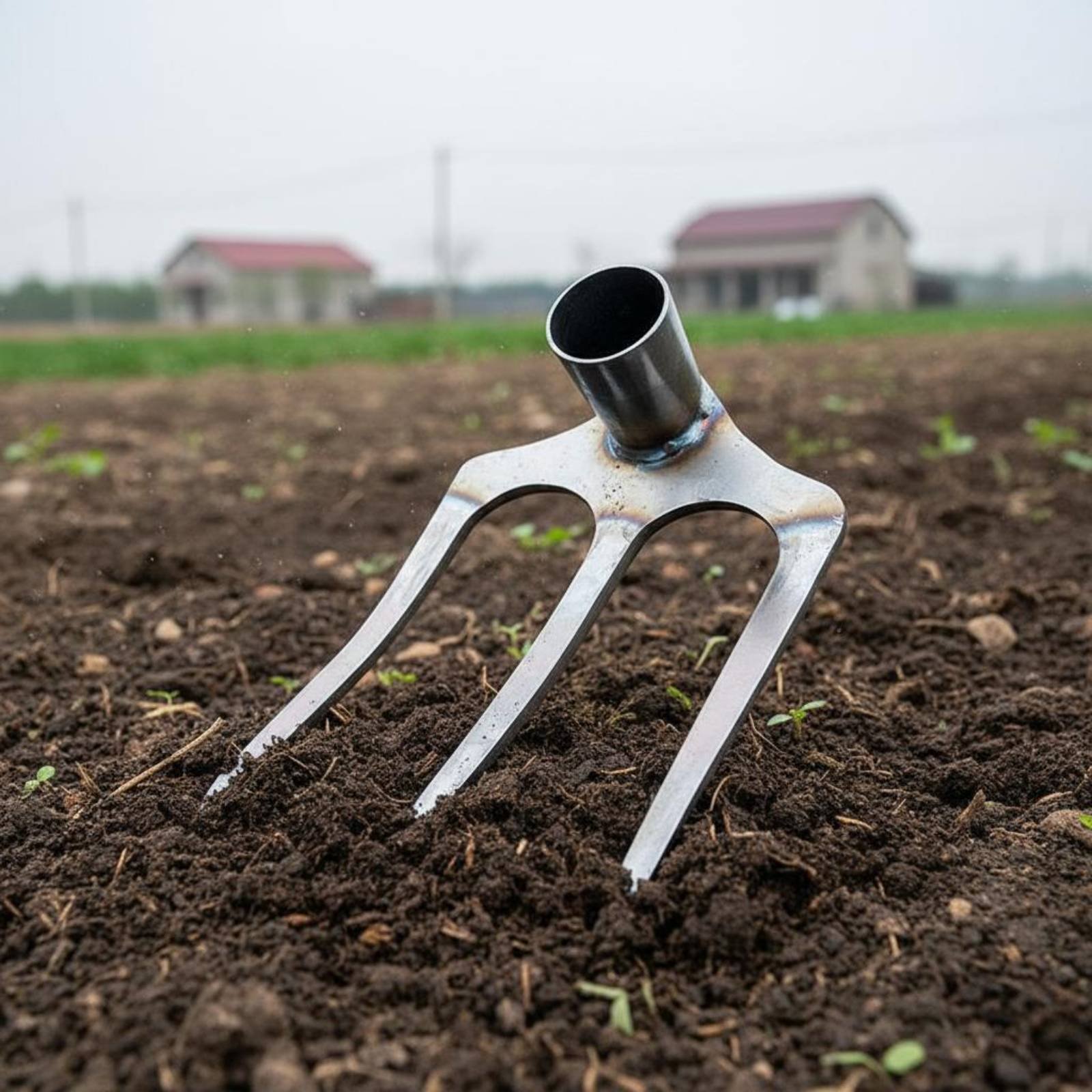 Steel Tilling Rake Head Sharp  – Soil Tilling Cultivator Bewertung und Preis