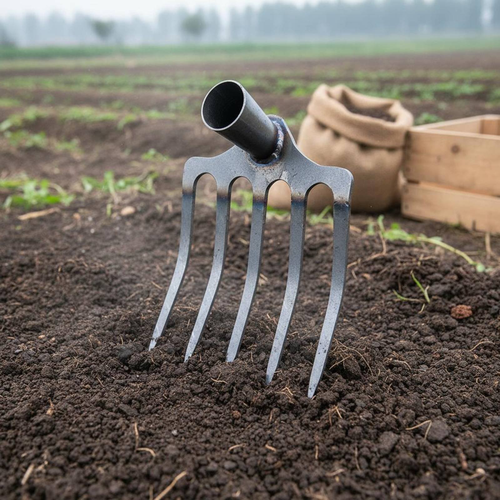 Steel Tilling Rake Head Sharp  – Soil Tilling Cultivator Bewertung und Preis