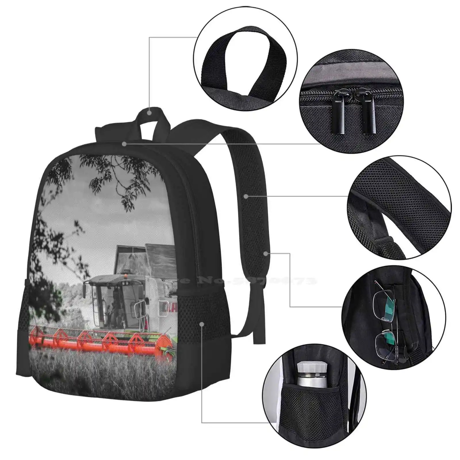 Harvesting Hot Sale Schoolbag  – Agriculture Farming Cartoon Bewertung und Preis