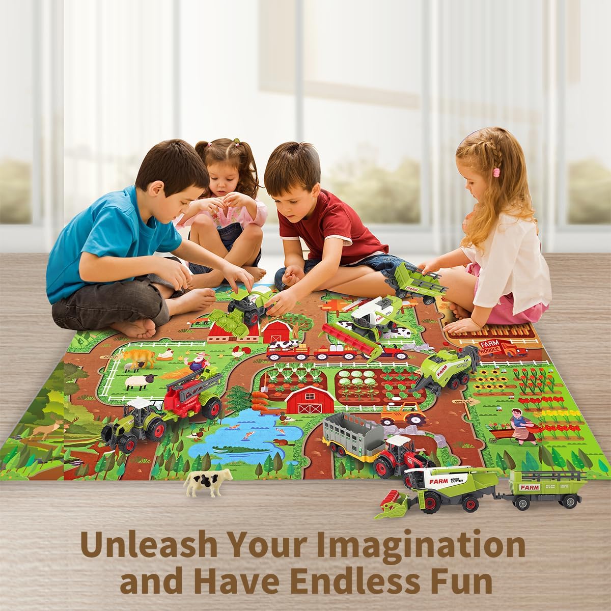 Kids Dream Mat Happy Farm Acti – Farming A Bewertung und Preis