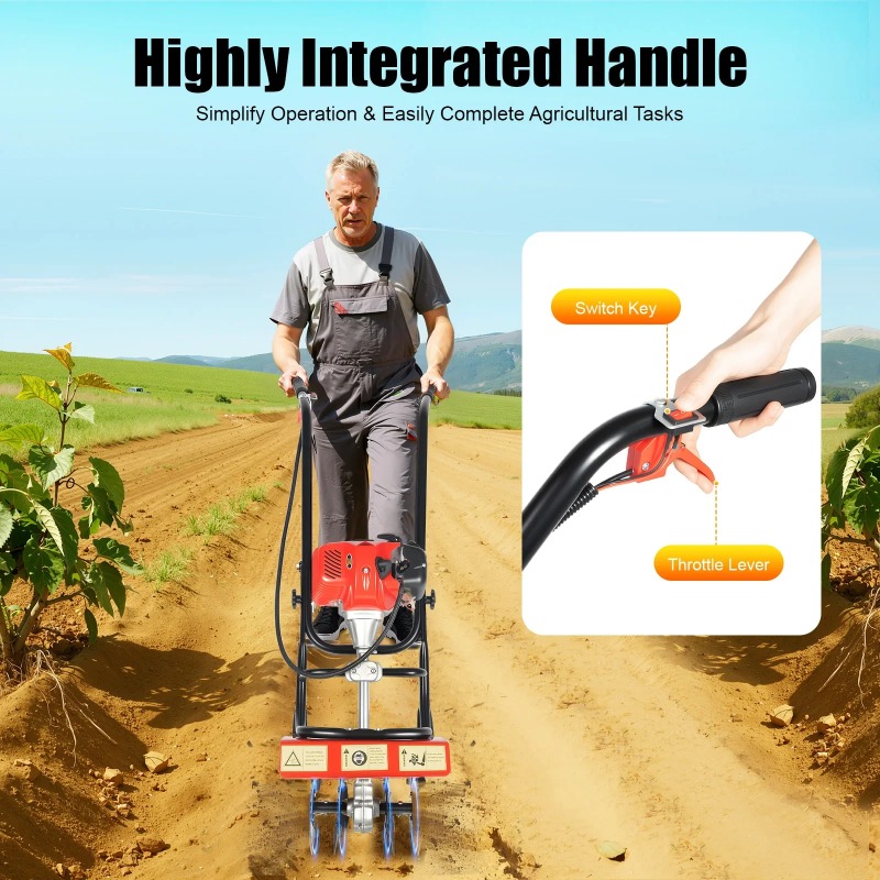 Tiller,52CC 2 Stroke Garden Cu – Soil Tilling Cultivator Bewertung und Preis