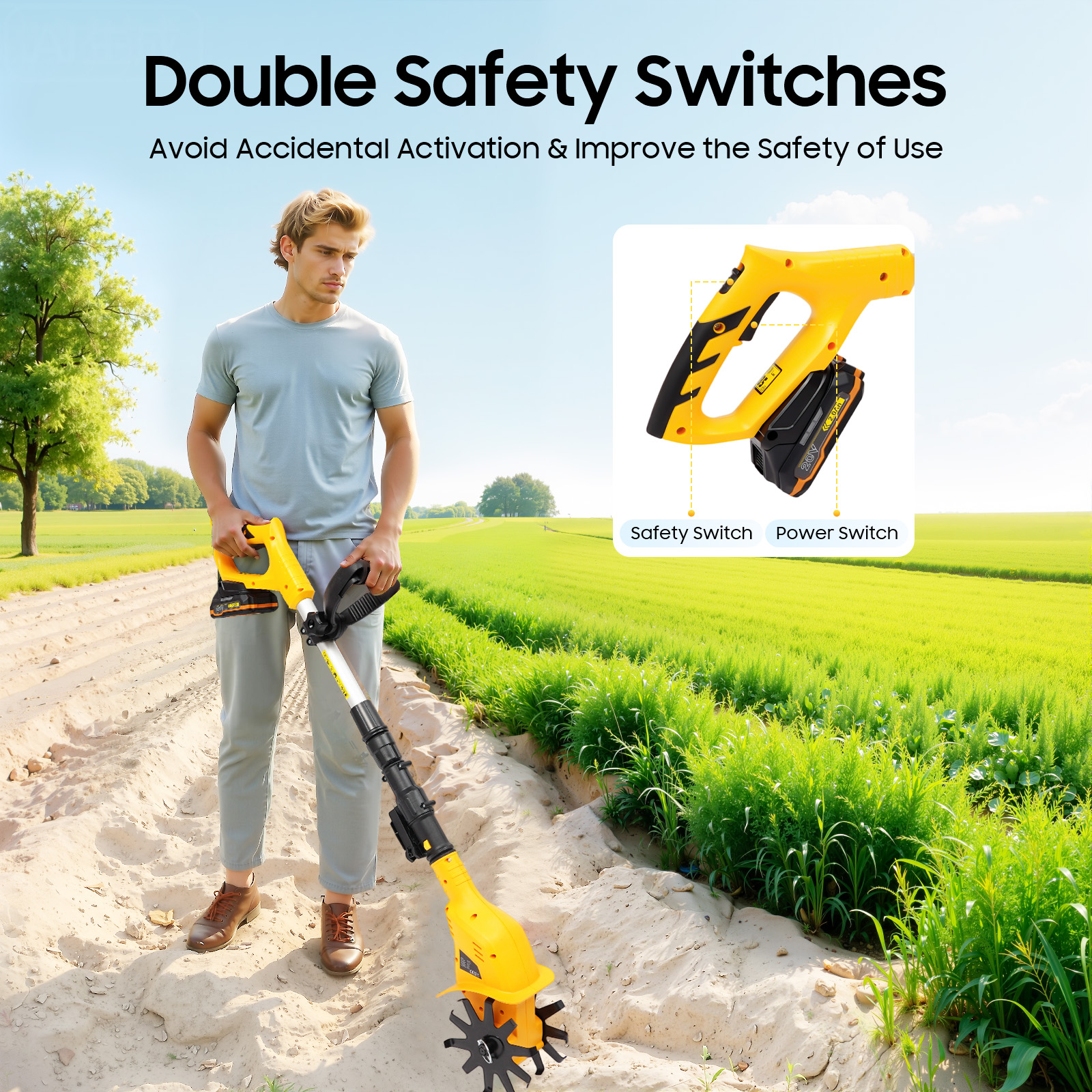 Cordless Tilling Cultivator 20 – Soil Tilling Cultivator Bewertung und Preis