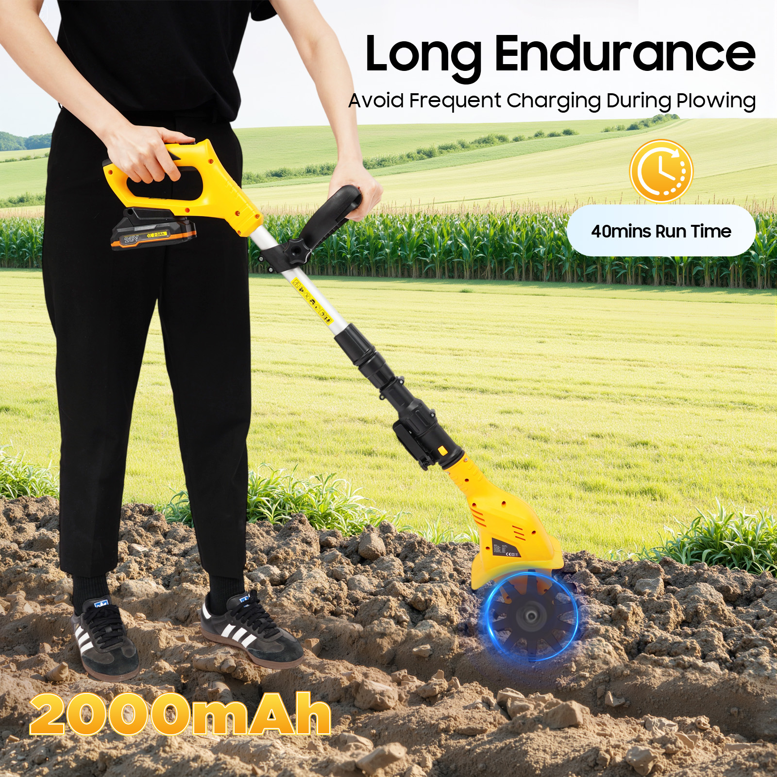 Cordless Tilling Cultivator 20 – Soil Tilling Cultivator Bewertung und Preis