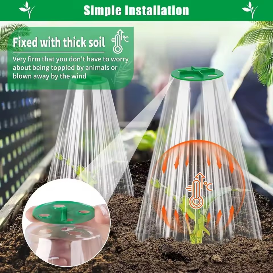 10/20pcs Plant Protective Cove – Greenhouse Plastic Film Bewertung und Preis