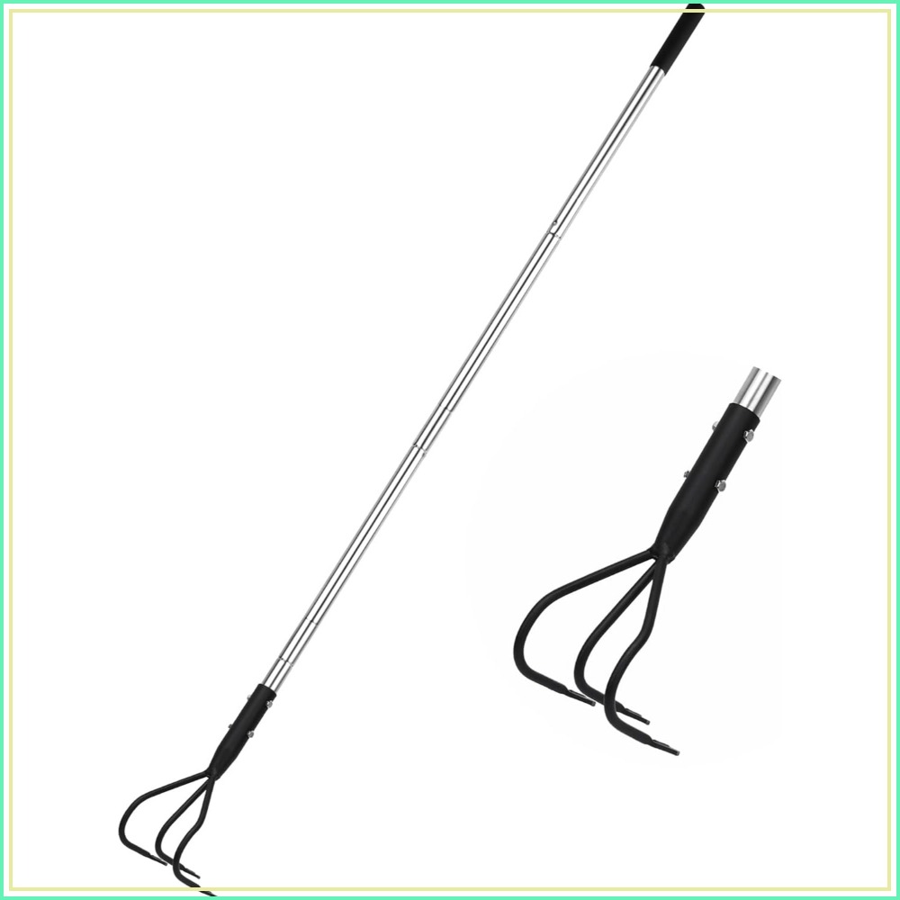 3-Tine Long Handle Tiller, Gar – Soil Tilling Cultivator Bewertung und Preis