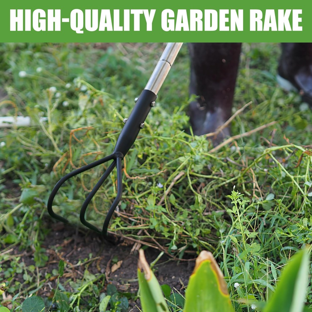 3-Tine Long Handle Tiller, Gar – Soil Tilling Cultivator Bewertung und Preis